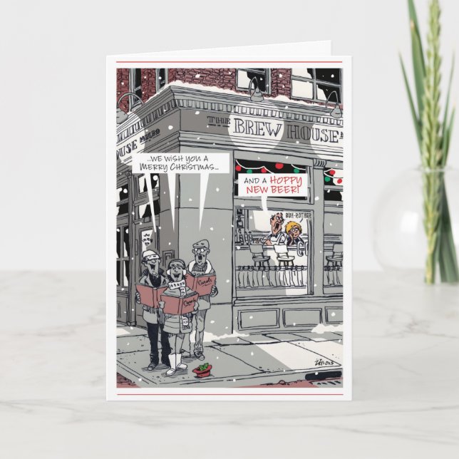 Helgdag Cheer Kort (Framsida)