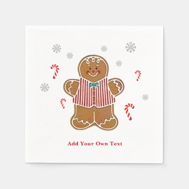 Helgdag Cheer Pappersservett (Framsidan)