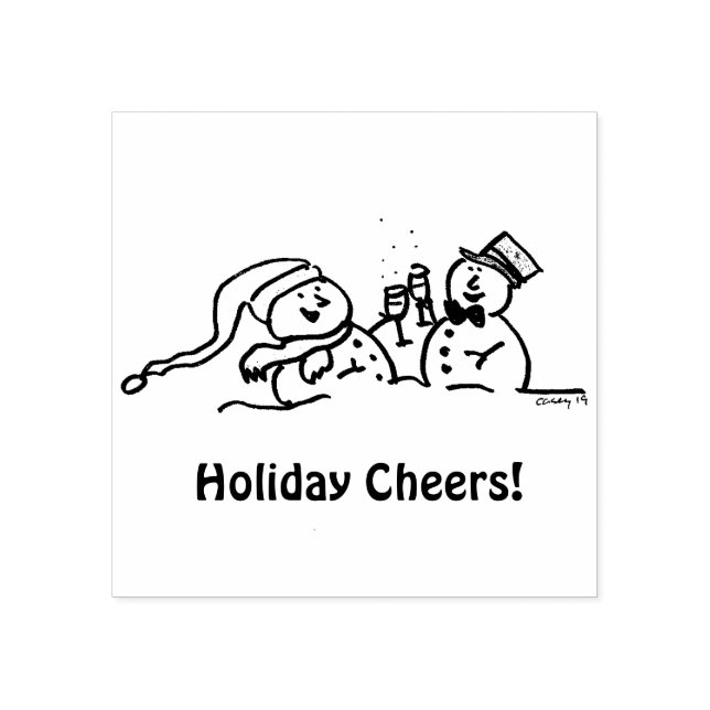 Helgdag Cheer Stämpel (Tryck)