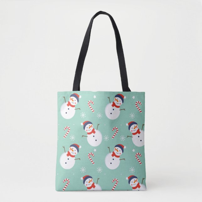 Helgdag Cheer Tote Bag Tygkasse (Framsida)