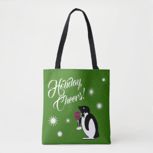 Helgdag Cheers Penguin Tygkasse