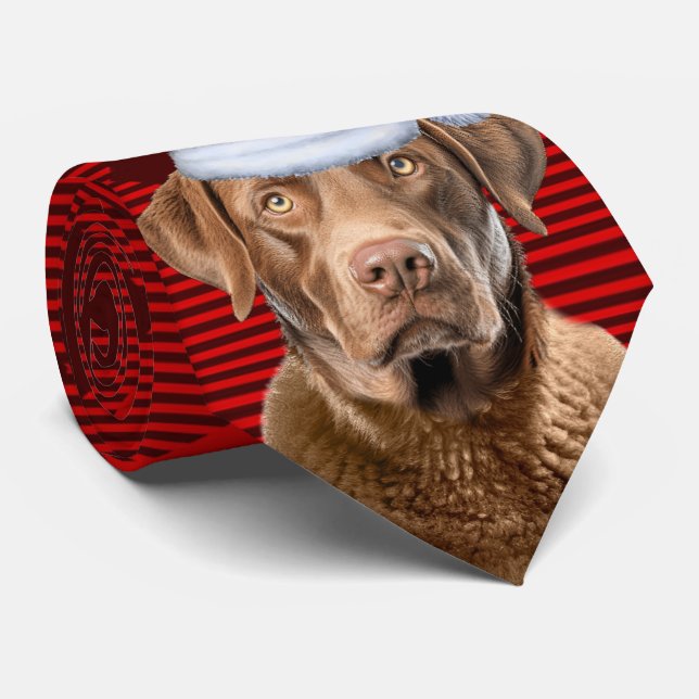 Helgdag Chesapeake Retriever Hund Pets-jul Slips (Rullad)