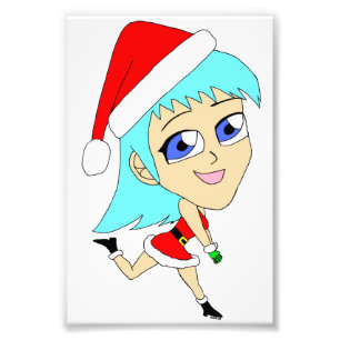 helgdag chibi fototryck