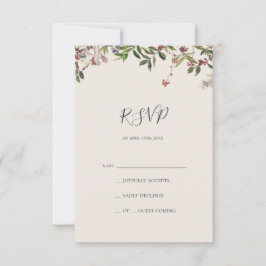 Helgdag Chic botaniskt | Champagne OSA kort