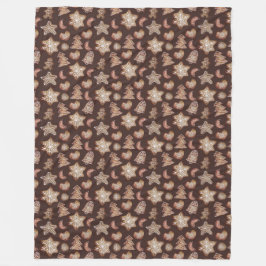 HELGDAG CHRISTMAS COOKIES FLEECEFILT