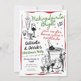 Helgdag Cocktail Party Inbjudningar
