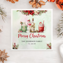 Helgdag Cocktails Festive Drinks jul Party Pappersservett