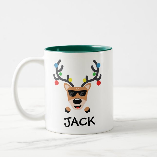 Helgdag Coffee Mugg | Coola Reindeer (Vänster)