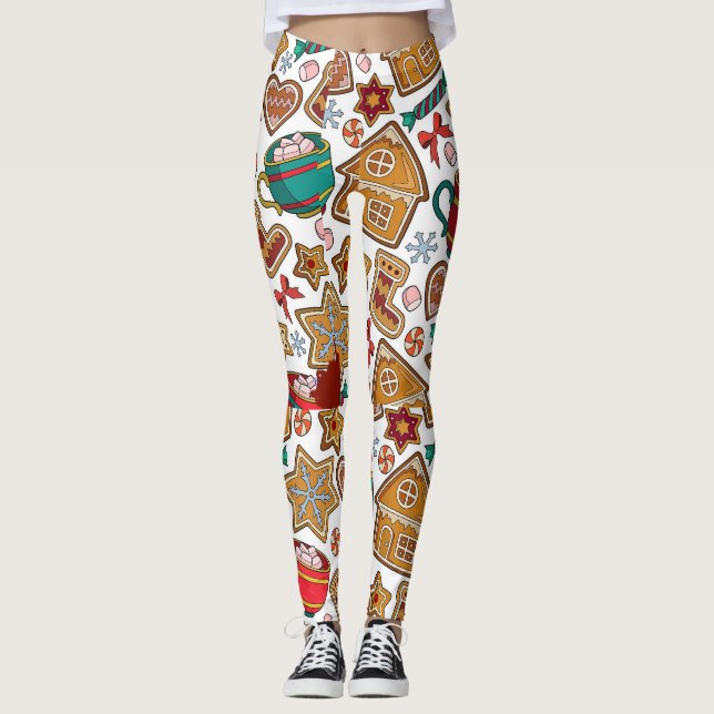 Helgdag Cookie Leggings (Framsida)