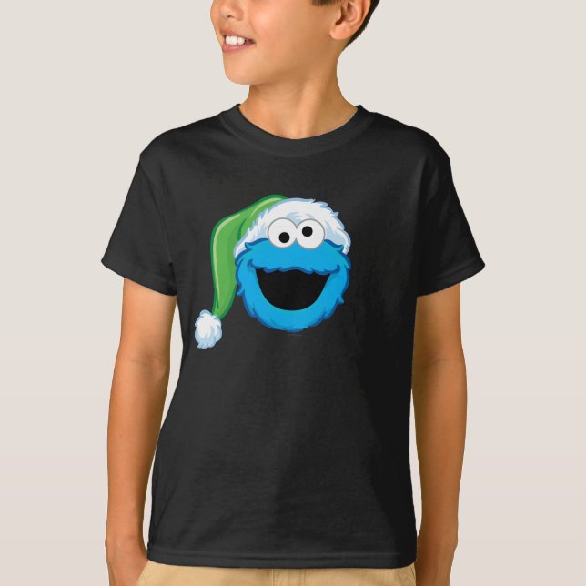 Helgdag Cookie Monster T-shirt (Framsida)