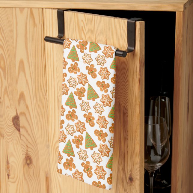Helgdag Cookies Kitchen Towel Kökshandduk (Thirds Fold)