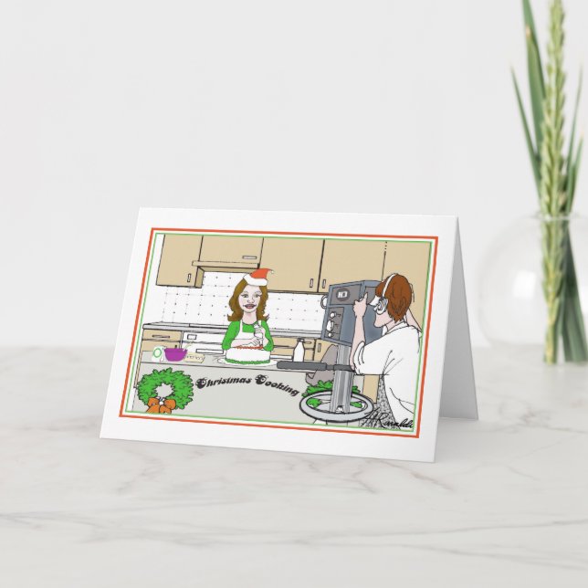 Helgdag Cooking Show Helgkort (Framsida)