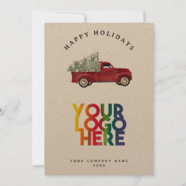 Helgdag Corporate Business Logotyp Julgran