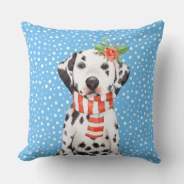 Helgdag Dalmatien Puppy Pillow Kudde