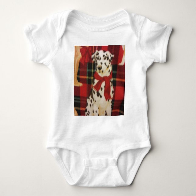 Helgdag Dalmatien Tee Shirt (Framsida)