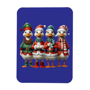 Helgdag Decor i julfamiljen Anka Magnet