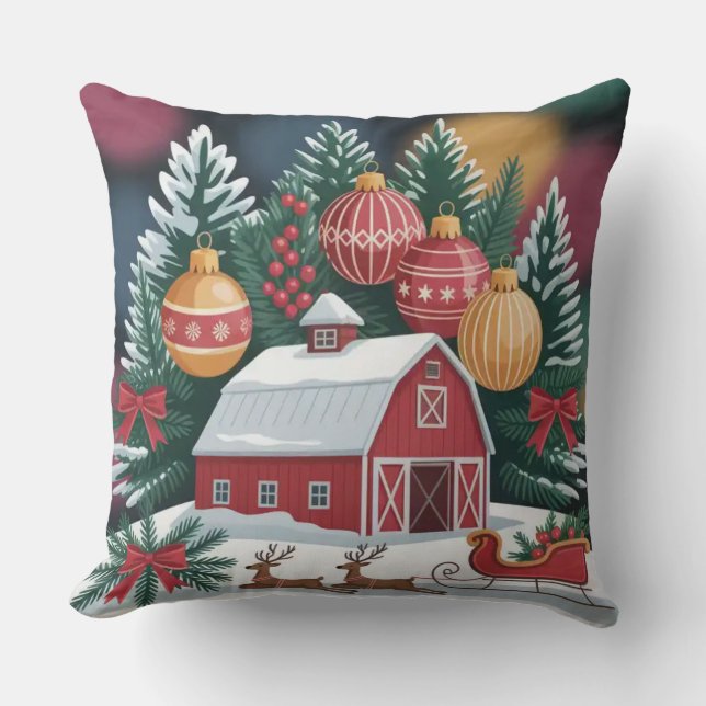 Helgdag dekorativa kudde (Framsida)