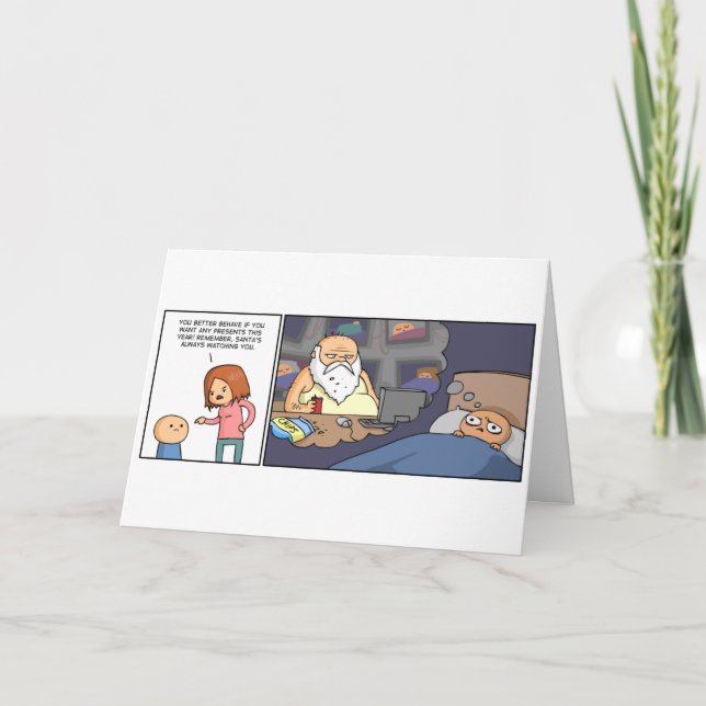 Helgdag DreamBlock Pappa jul Helgkort (Framsida)