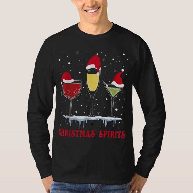 Helgdag Dri  Vin T Shirt (Framsida)