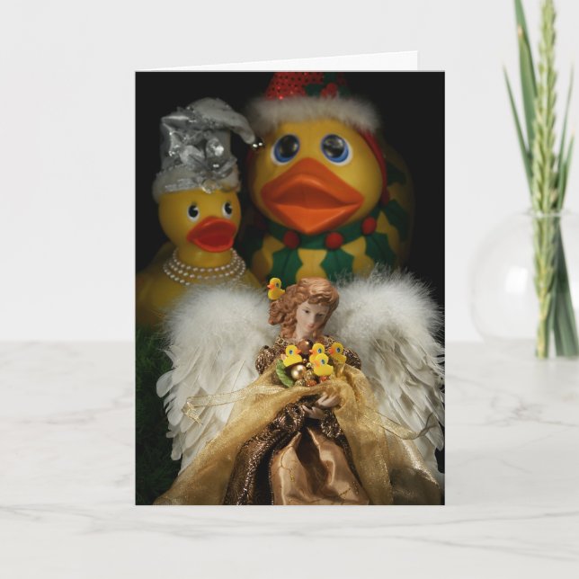 Helgdag Ducklings! Helgkort (Framsida)