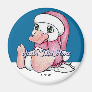 Helgdag Ducky Magnet