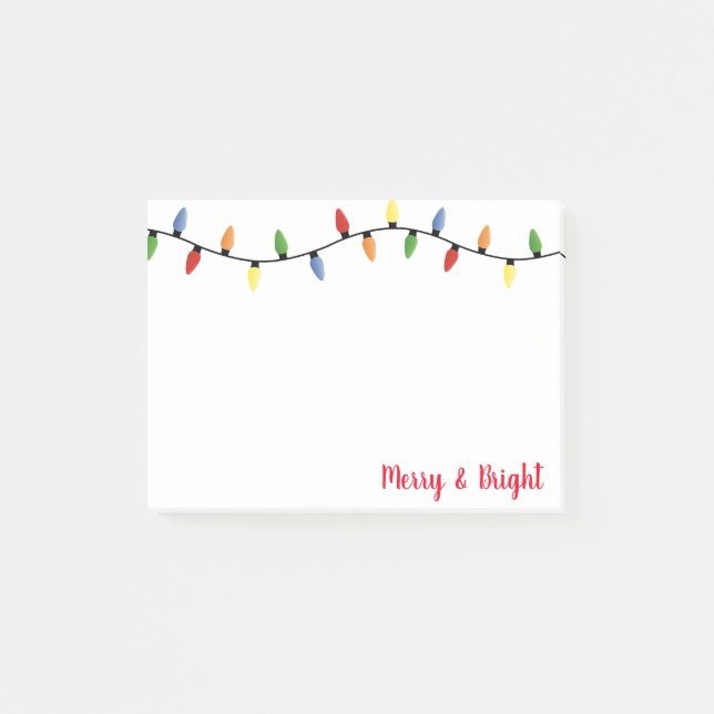 Helgdag efter anteckningar post-it block (Framsida)