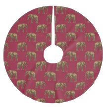 Helgdag Elegant Red Animal Elephant