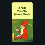 Helgdag Elf Gift Ge märkre Juletiketter Fraktsedel<br><div class="desc">Elf-etiketter för Cute Helgdag. Textområdet är en mall som du kan anpassa. Innan du placerar din beställning ska du granska det visade exemplet för att kontrollera att alla ändringar du gör visas exakt som du vill. Det som visas i exemplet är vad som skrivs ut. Om du använder alternativet CUSTOMIZE...</div>