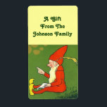 Helgdag Elf Gift Ge märkre Juletiketter Fraktsedel<br><div class="desc">Elf-etiketter för Cute Helgdag. Textområdet är en mall som du kan anpassa. Innan du placerar din beställning ska du granska det visade exemplet för att kontrollera att alla ändringar du gör visas exakt som du vill. Det som visas i exemplet är vad som skrivs ut. Om du använder alternativet CUSTOMIZE...</div>