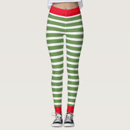 Helgdag Elf Leggings | Jul Elf Costume Byxor