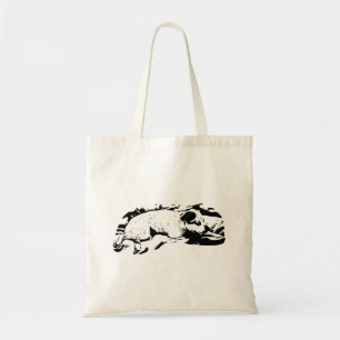 Helgdag Errands with Watchful Terrier Tygkasse