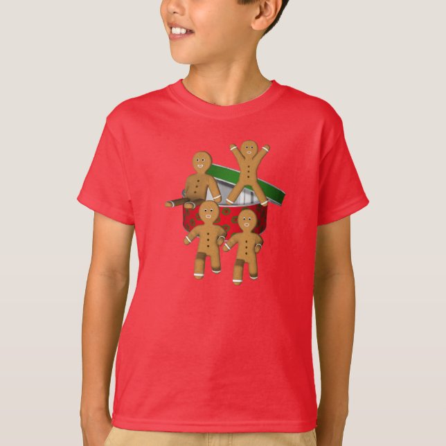 Helgdag Escaping Gingertea Cookies Cute Tee (Framsida)