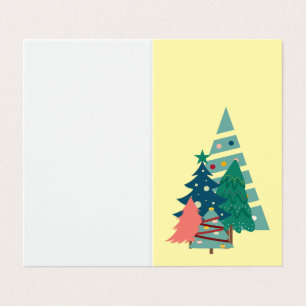 Helgdag Evergreens design Kort