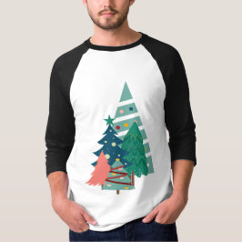 Helgdag Evergreens design T Shirt