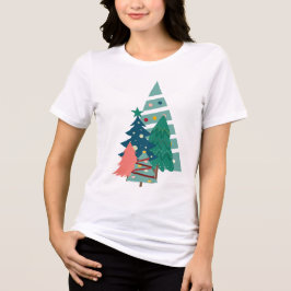 Helgdag Evergreens design T Shirt