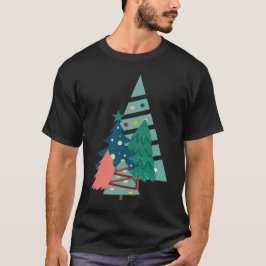 Helgdag Evergreens design T Shirt
