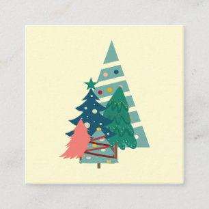 Helgdag Evergreens design Tilläggskort