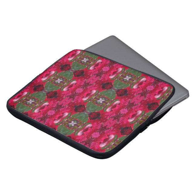 Helgdag Färg Kaleidoscope Laptop Fodral (Framsida topp)