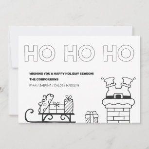 Helgdag Färgning av julfoto