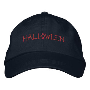 Helgdag Firande Halloween allhallow Kväll-Hat Broderad Keps
