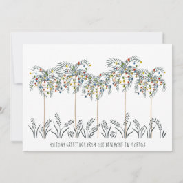 Helgdag Flytta jul Ljus på Handflatan Träd Meddelande