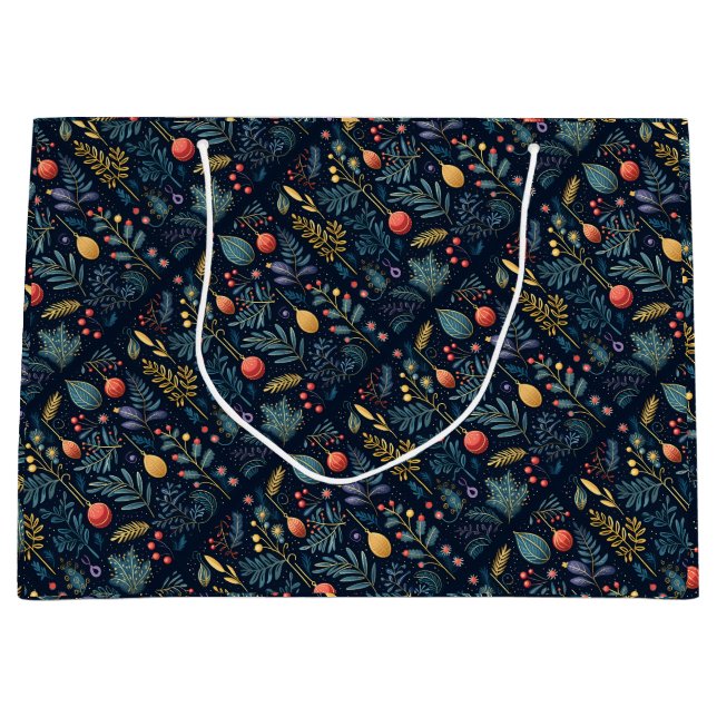 Helgdag Foliage Helgdag Mönster (Framsidan)