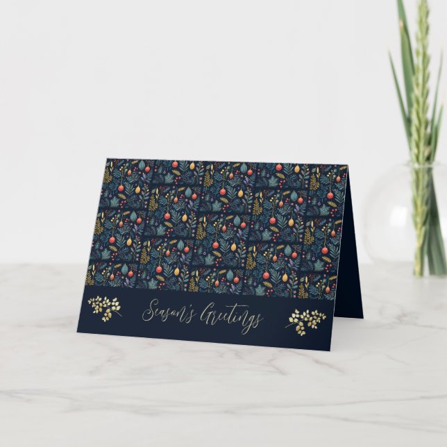 Helgdag Foliage Helgkort (Framsida)