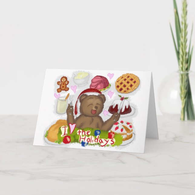 Helgdag Food Kort (Framsida)