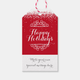 Helgdag för anpassningsbar presentetikett