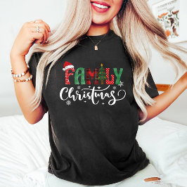 Helgdag för återförening av julmatchningsfamilj t shirt