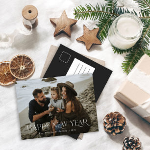 helgdag för botanisk blommigt för gott nytt år 1-f vykort