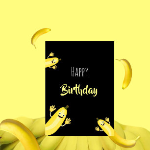 helgdag för coola-bananer julkort