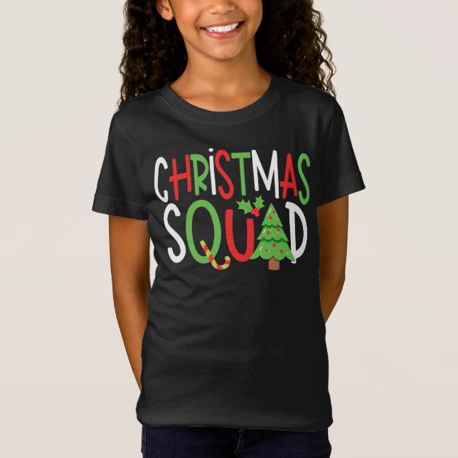 Helgdag för den fantastiska jultorskfamiljen t shirt (Framsida)