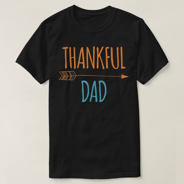 Helgdag för den tacksamma Thanksgivingen i den Pap T Shirt (Design framsida)